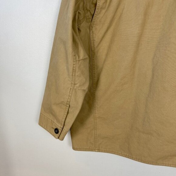 Orvis Men's Classic Barn Canvas Field Coat Jacket Chore Coat Camel Size Medium - Picture 7 of 10
